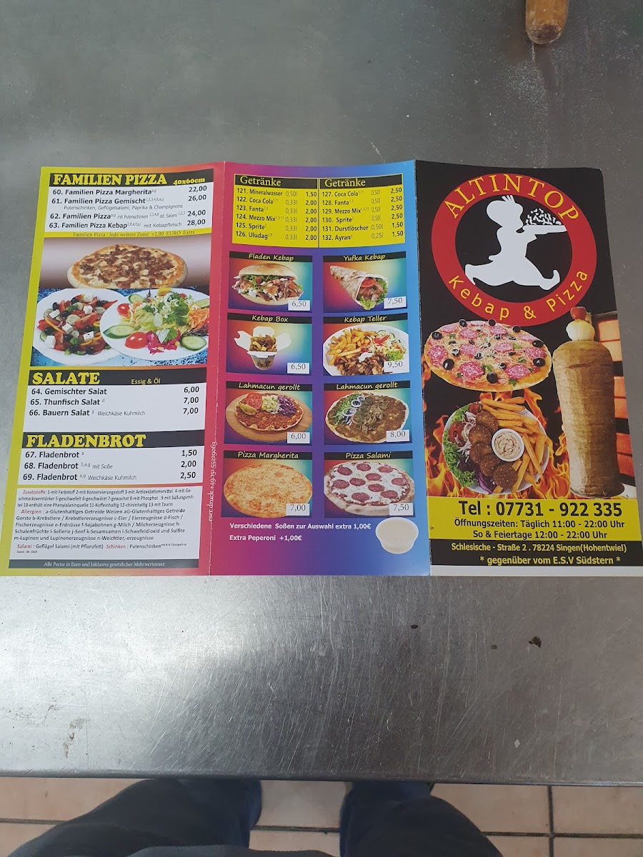 Altintop Kebap Haus Photo Menu 2