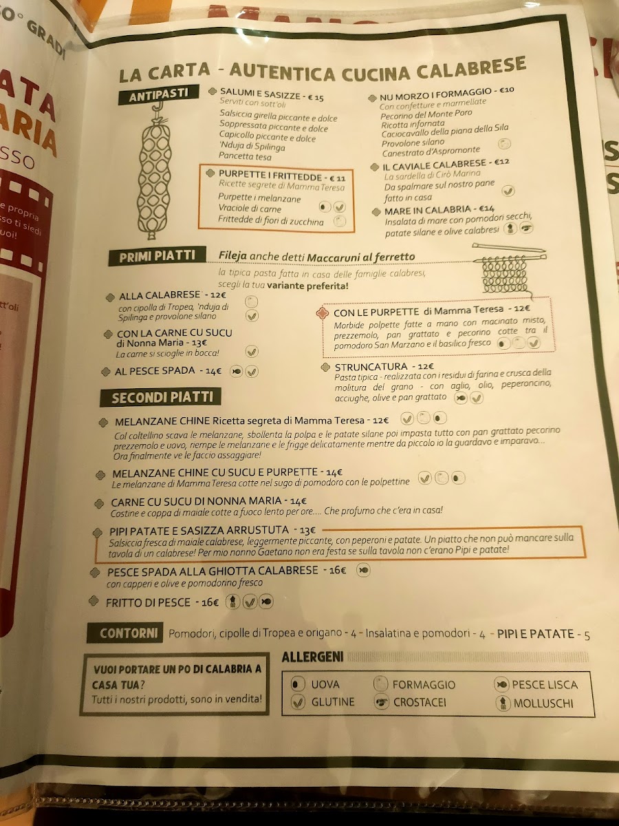 Ristorante Calabrese Pipi e Patate Photo Menu 2