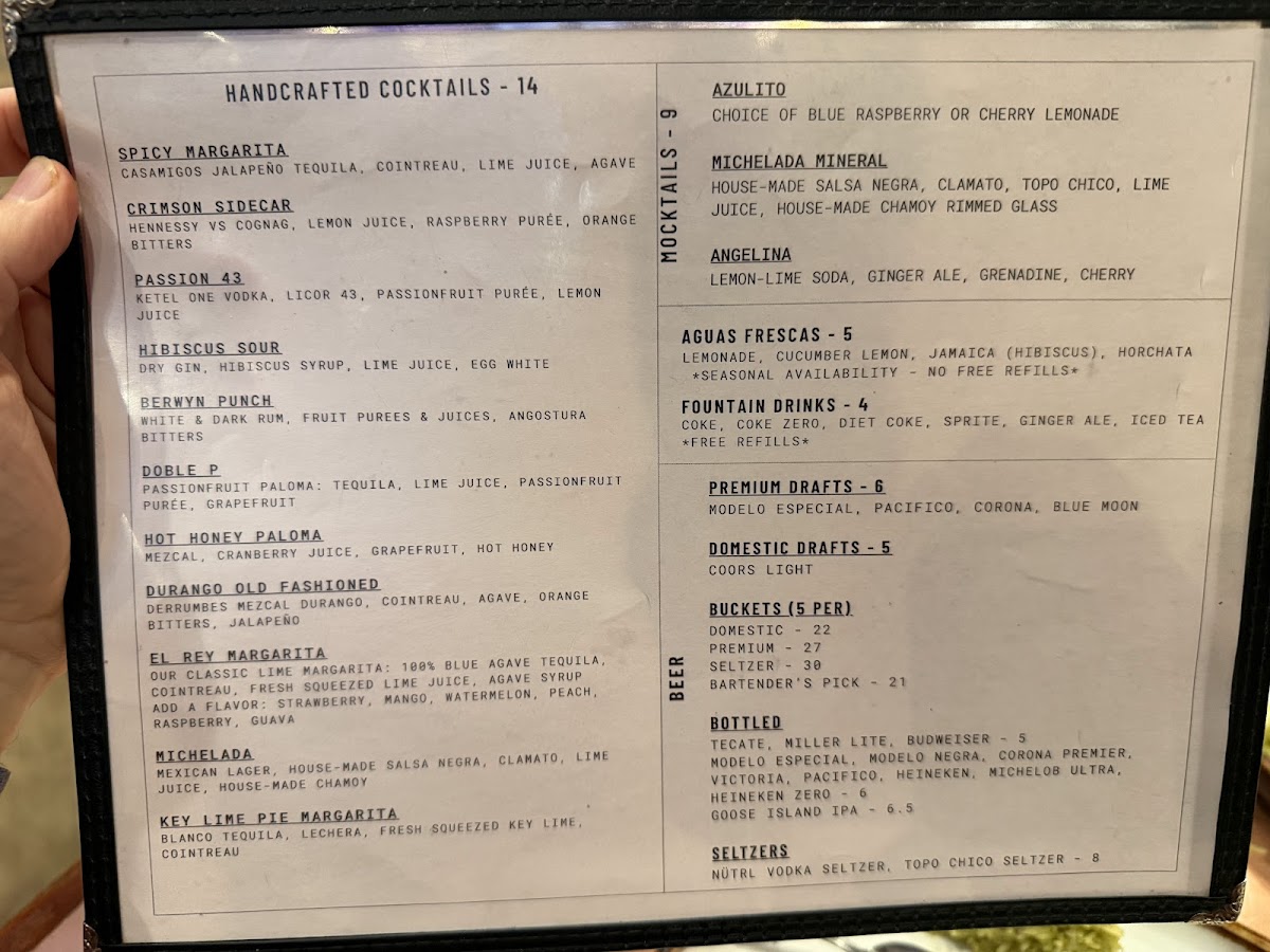 El Rey Restaurant & Bar Photo Menu 3