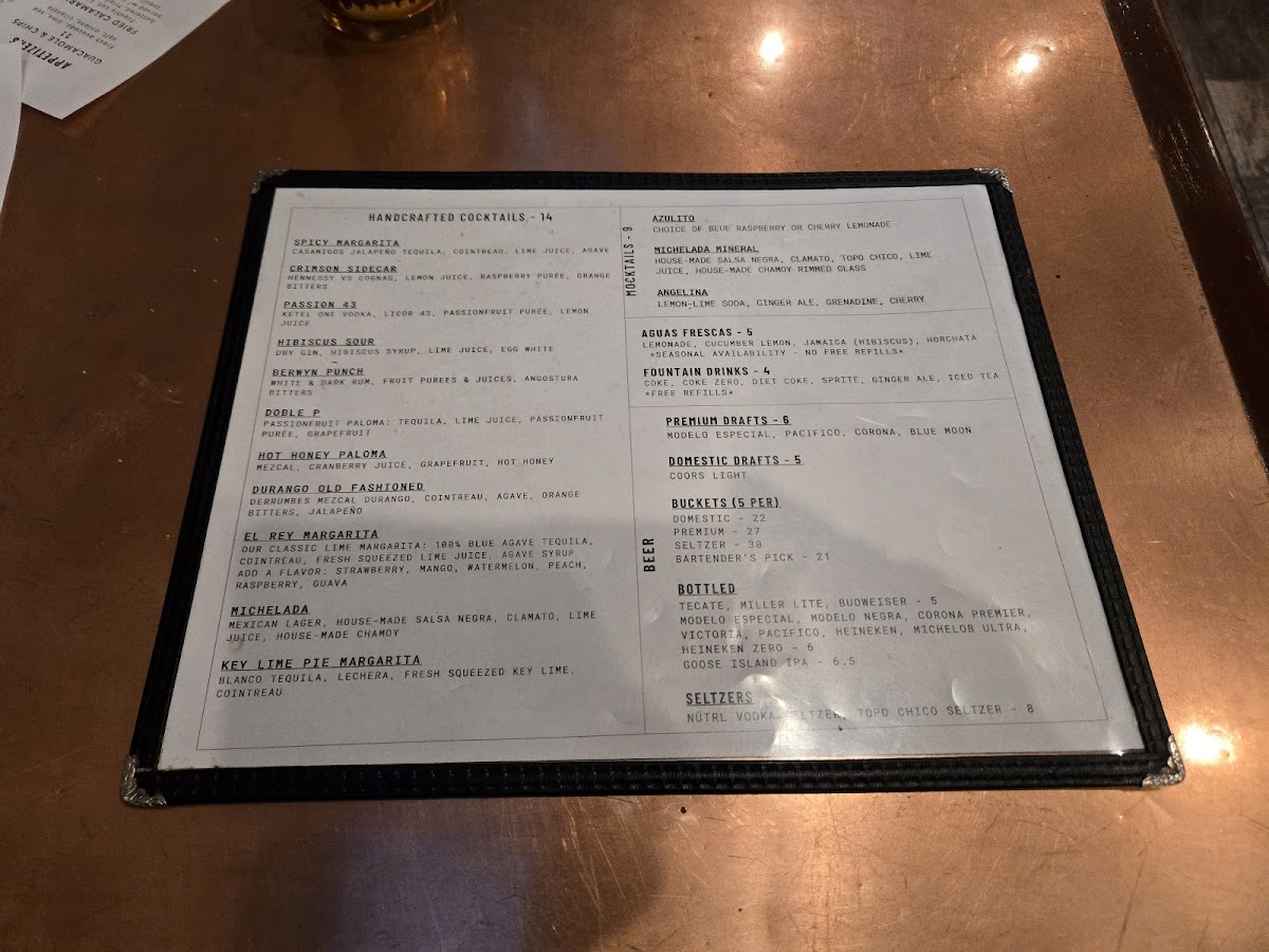 El Rey Restaurant & Bar Photo Menu 5