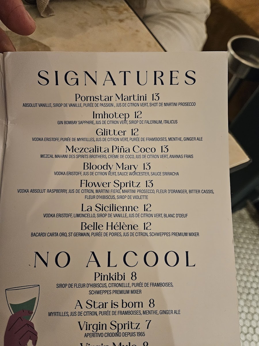 Chez BB: Bistroquet Biarritz Photo Menu 1