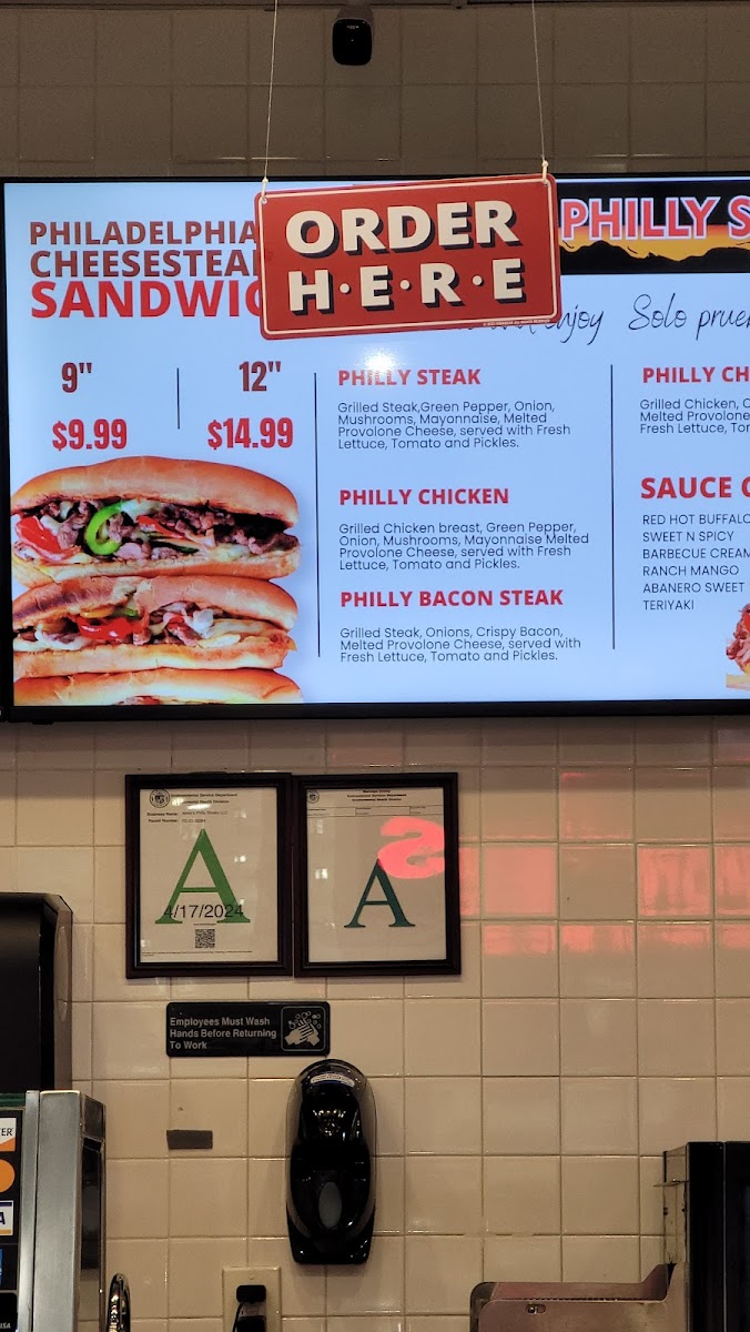 Jesse's Philly Steaks Photo Menu 5