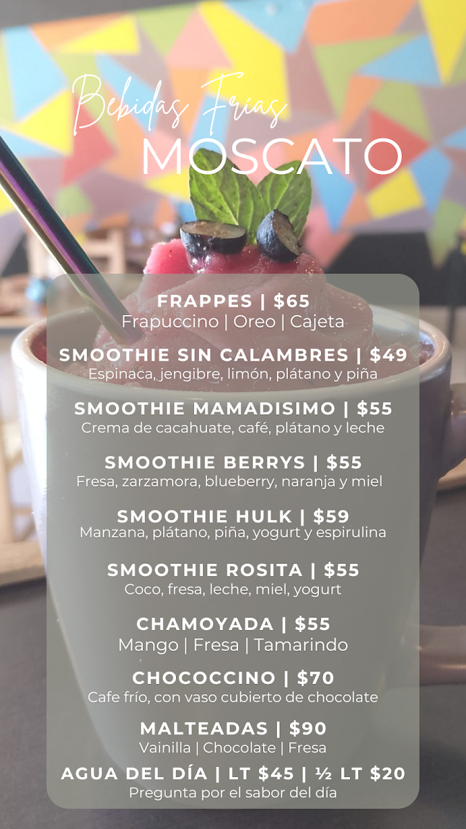 Moscato 2020 Photo Menu 2