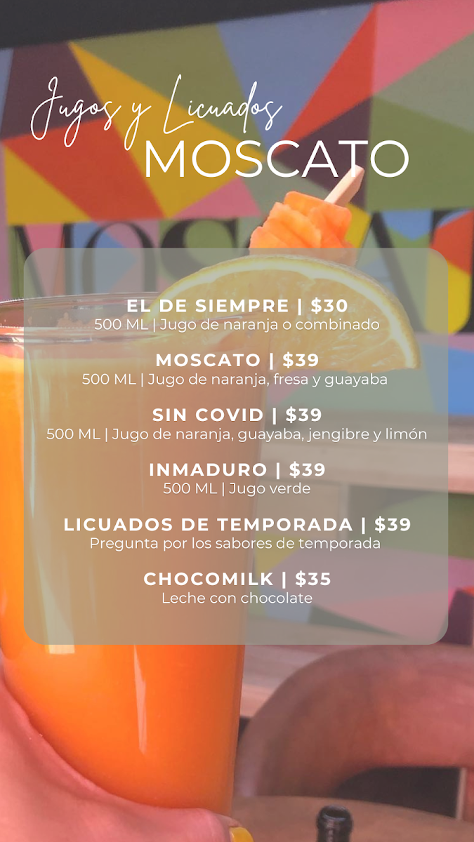 Moscato 2020 Photo Menu 5