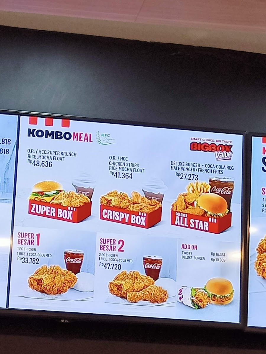 KFC Mamuju Photo Menu 3