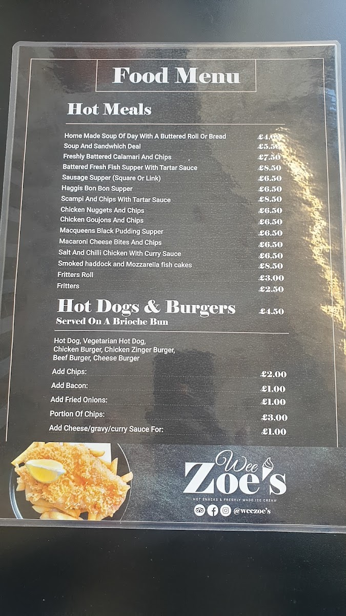 Wee Zoe's Photo Menu 2