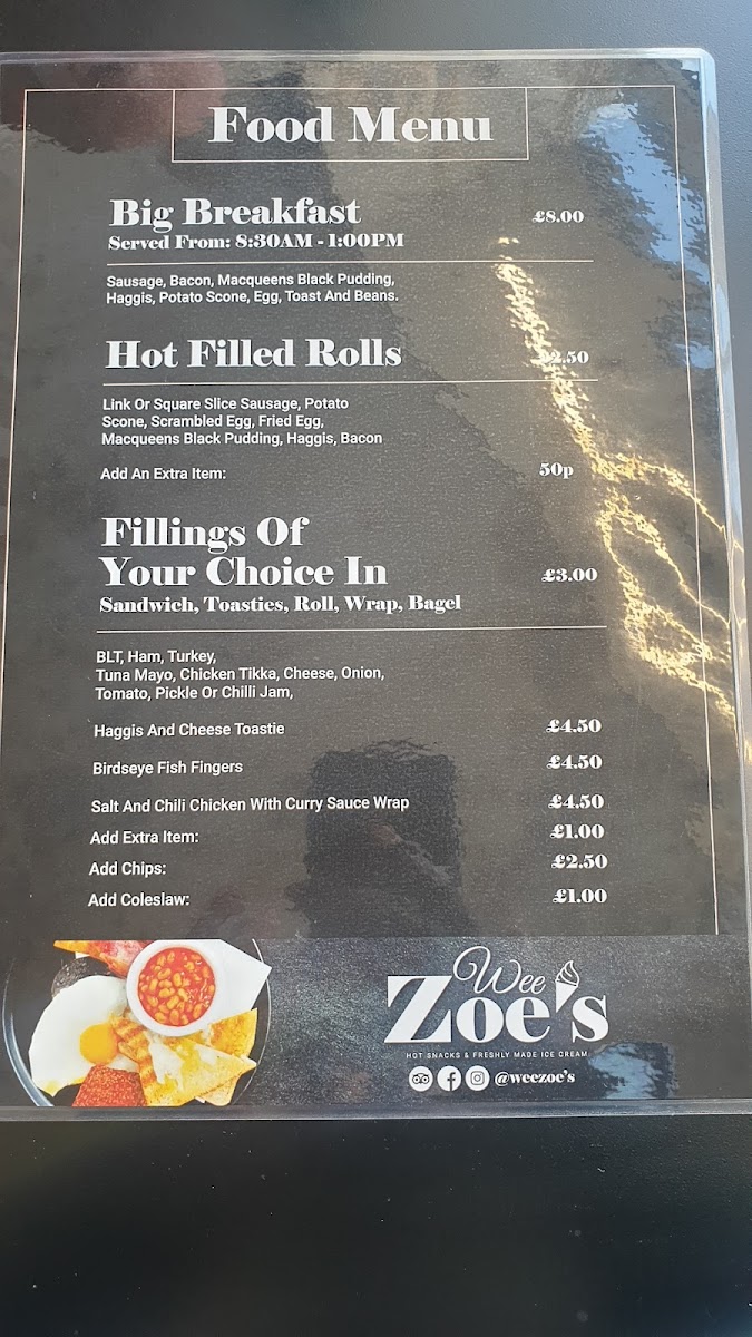 Wee Zoe's Photo Menu 4