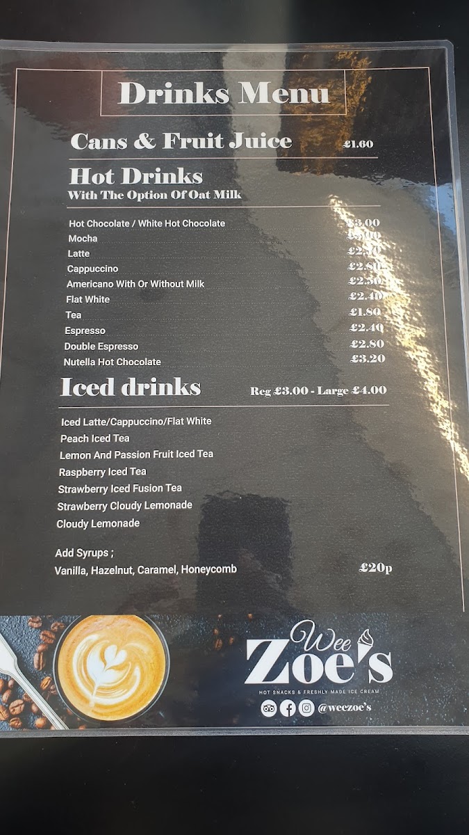 Wee Zoe's Photo Menu 5