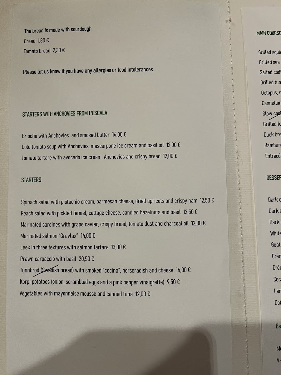 Restaurant Korpilombolo Photo Menu 3