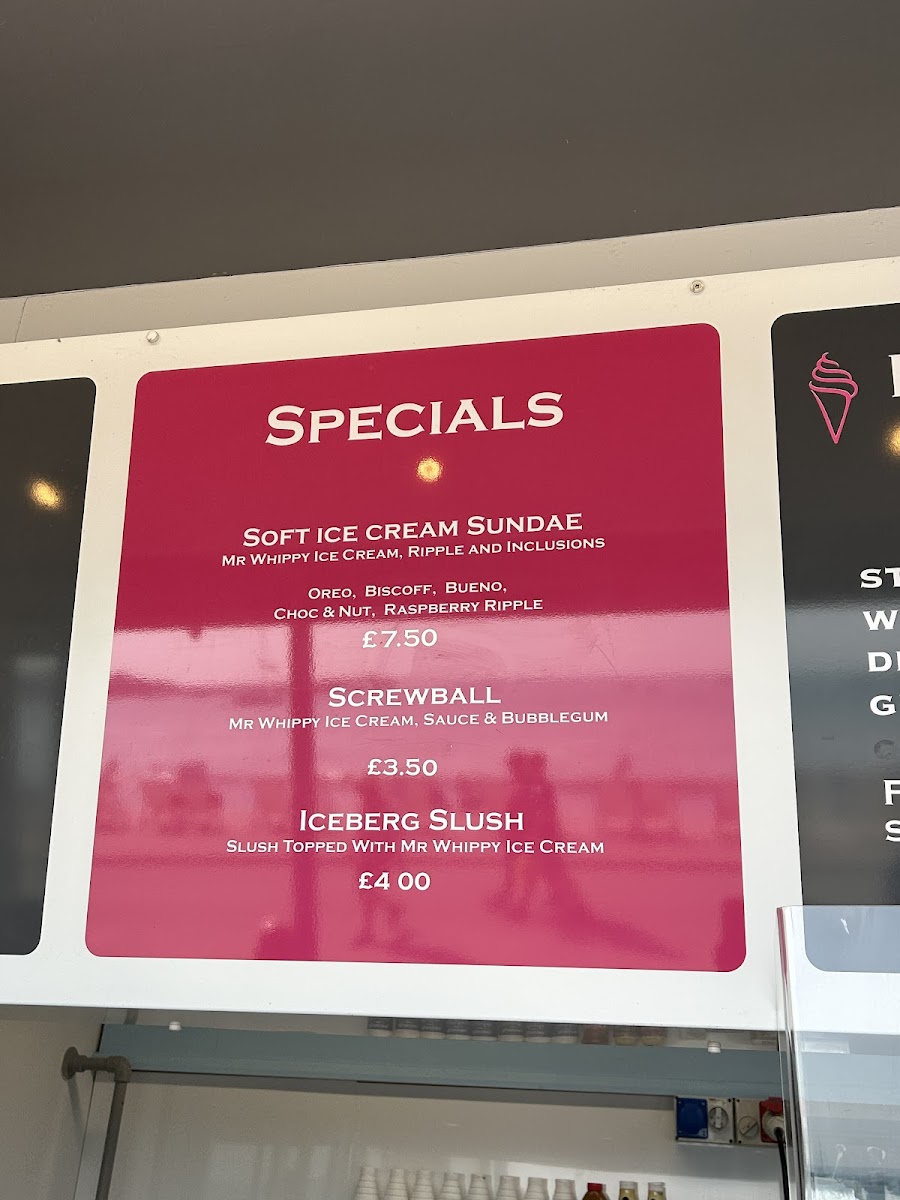 Tilly’s Ice Cream Photo Menu 3