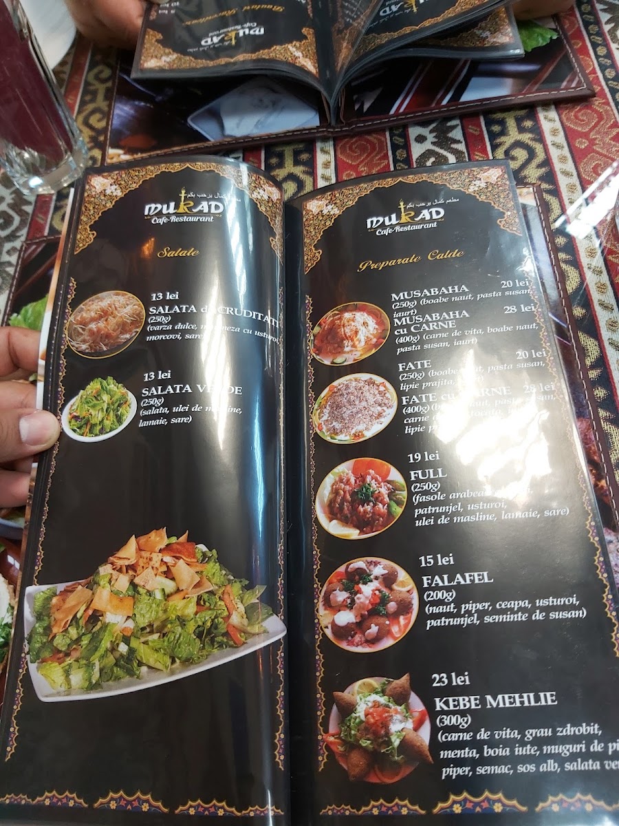 Murad Cafe-Restaurant Photo Menu 2