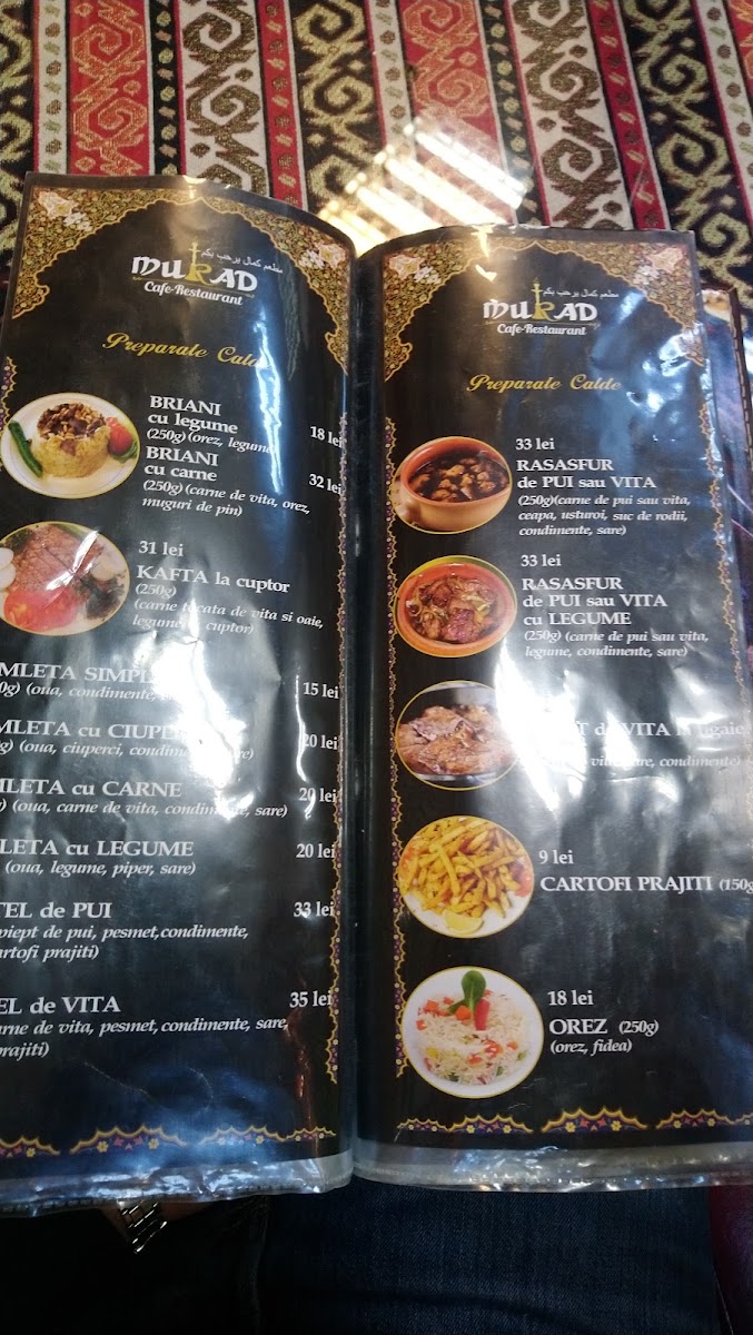 Murad Cafe-Restaurant Photo Menu 5