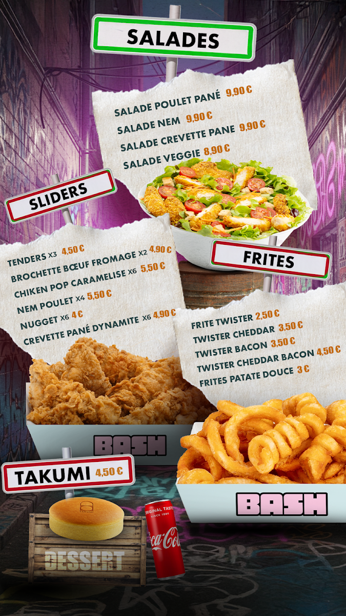 BASH Fusion Food Photo Menu 2