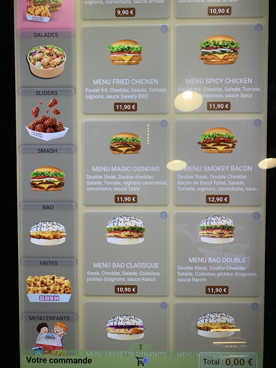 BASH Fusion Food Photo Menu 4