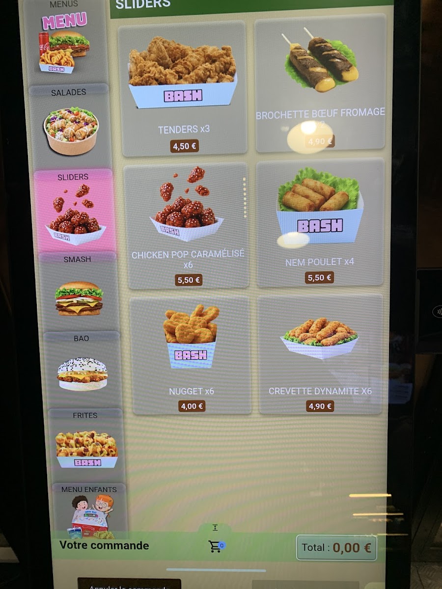 BASH Fusion Food Photo Menu 5