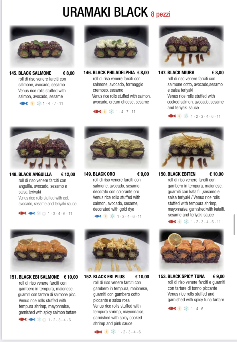 MIYO Sushi Montichiari Photo Menu 2