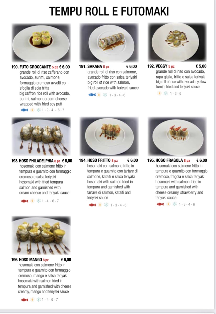 MIYO Sushi Montichiari Photo Menu 9