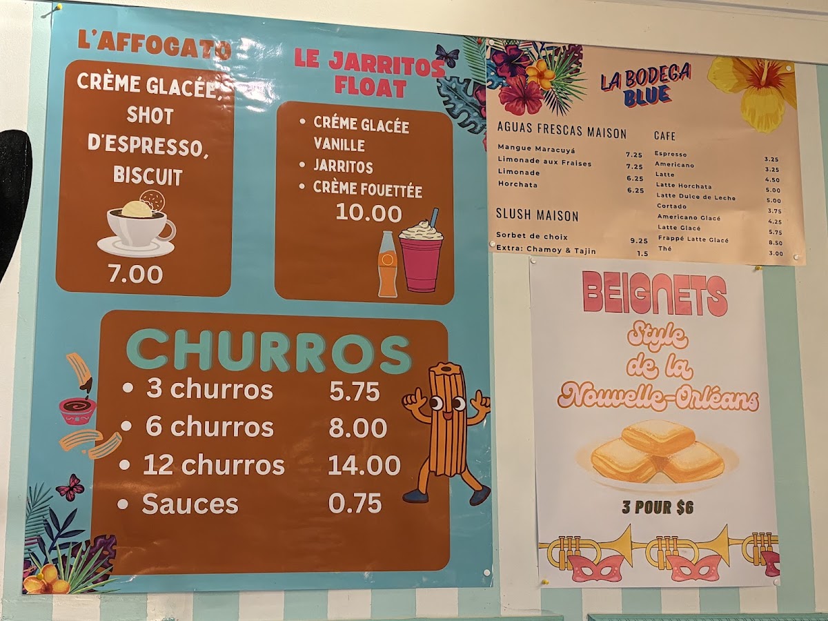 Le Blueboy: Artisan Glacier Photo Menu 2