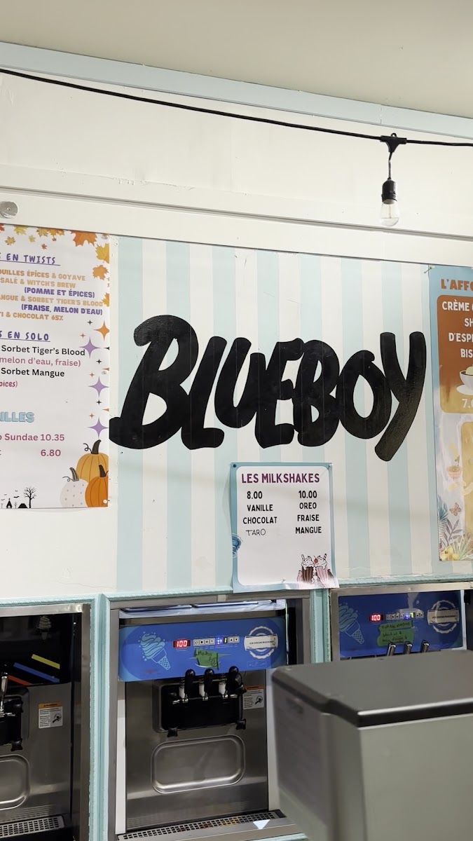 Le Blueboy: Artisan Glacier Photo Menu 5