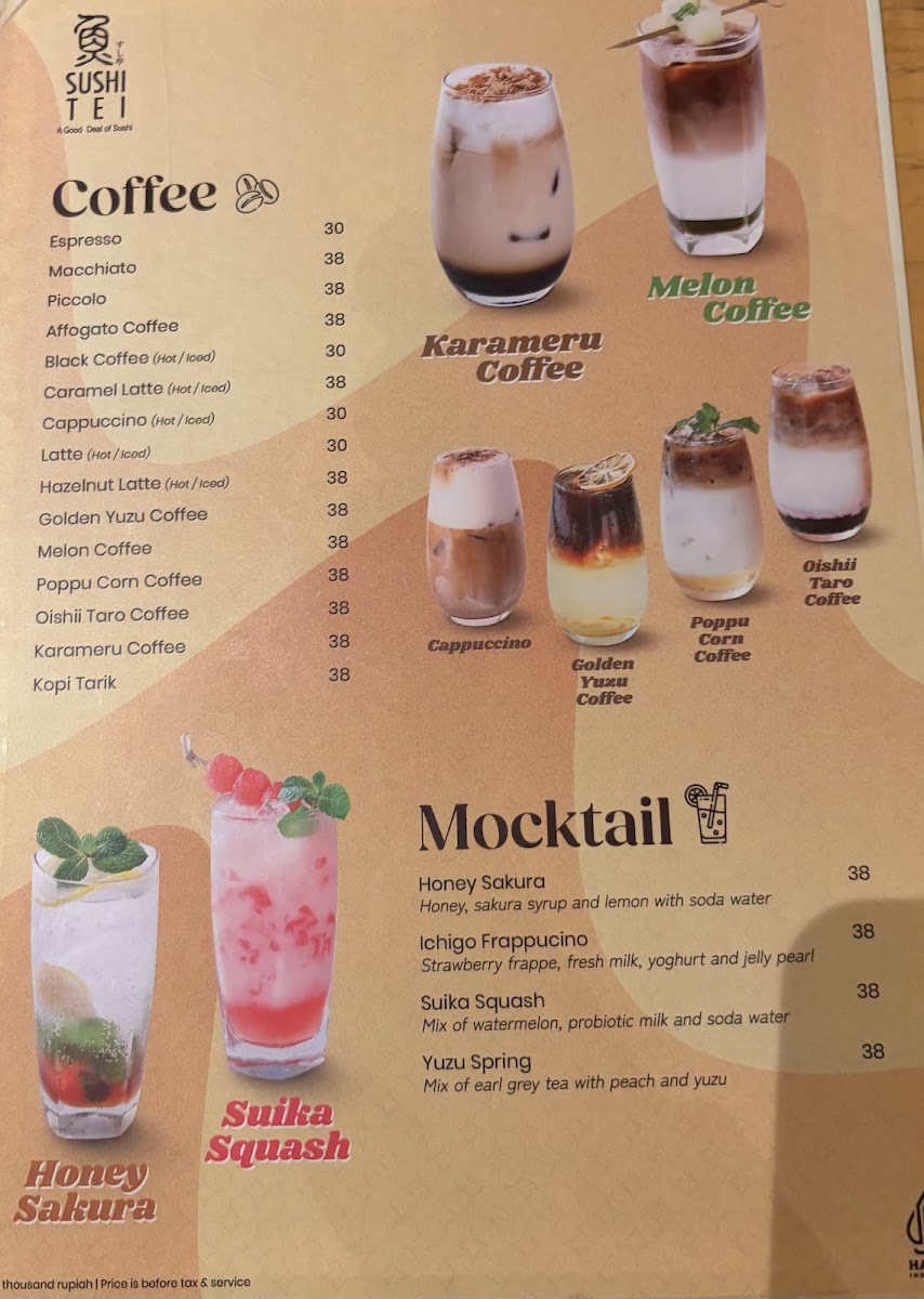Sushi Tei Flavor Bliss Photo Menu 1
