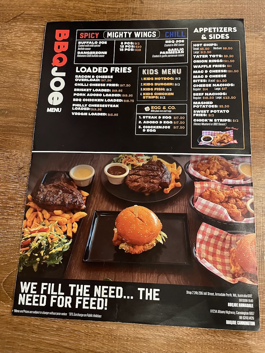 BBQ Joe Cannington Photo Menu 6