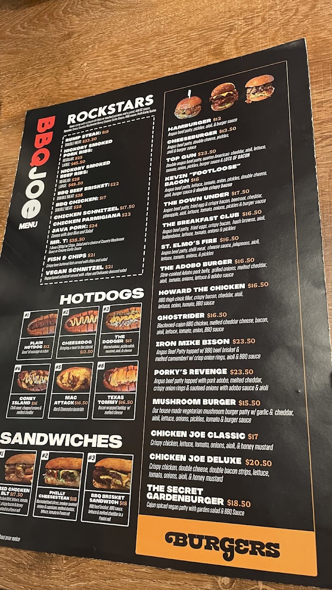 BBQ Joe Cannington Photo Menu 8
