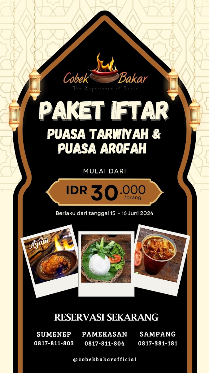 Cobek Bakar Sumenep Photo Menu 2