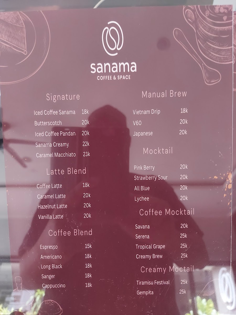 SANAMA COFFEE & SPACE Photo Menu 8