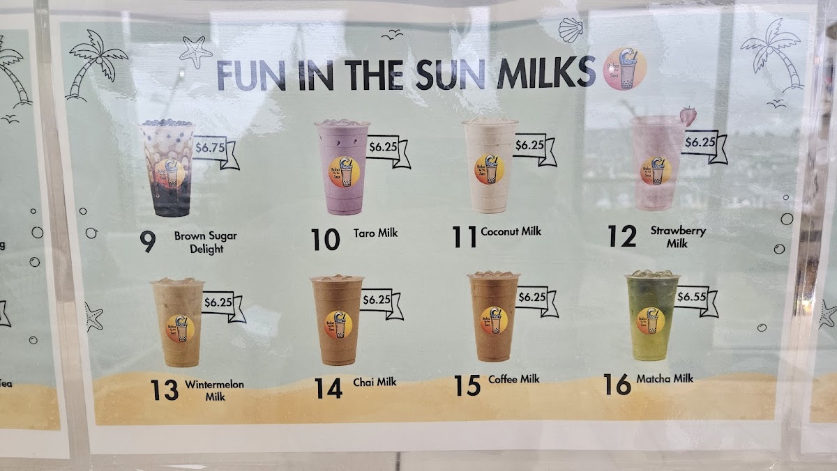 Boba by the Sea Photo Menu 9