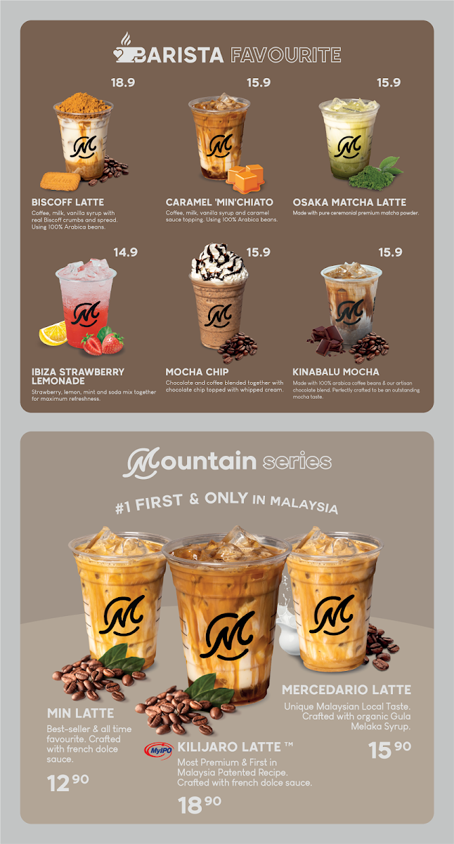 Min Coffee Putra Heights Photo Menu 1