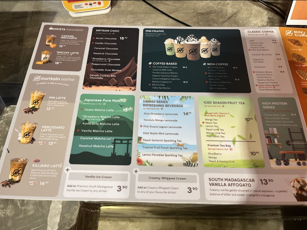 Min Coffee Putra Heights Photo Menu 4
