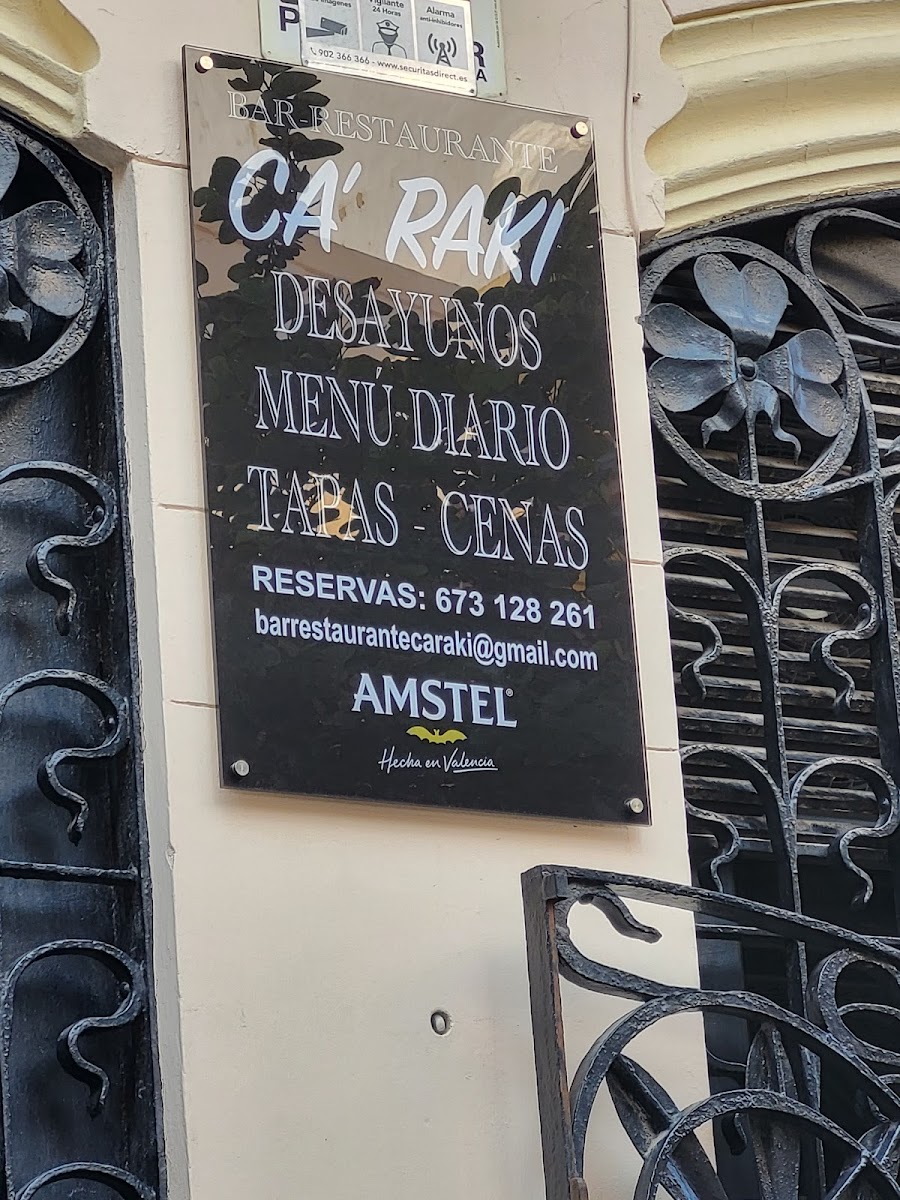 Bar-Restaurant Ca’ Raki Photo Menu 2
