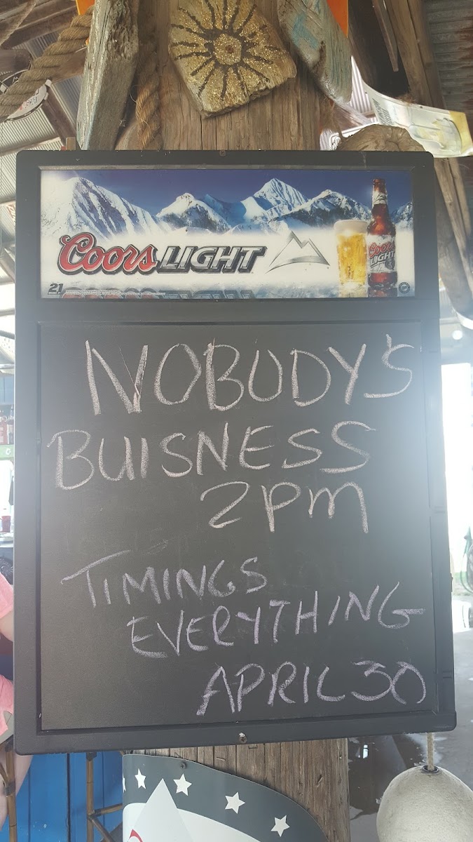 Boondocks Food & Spirits Photo Menu 1