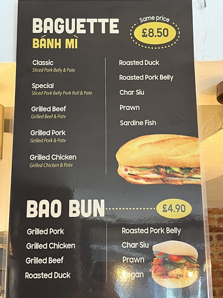 Banh Mi Ancient Saigon Photo Menu 2