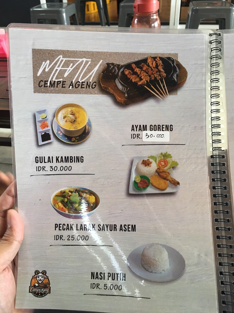 Cempe Ageng Photo Menu 9