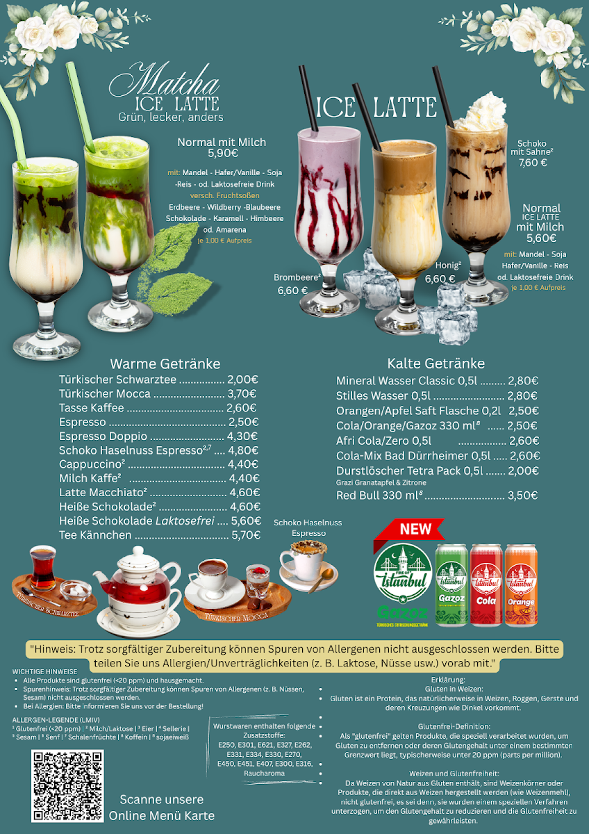 Glutenfree Cafe Photo Menu 1