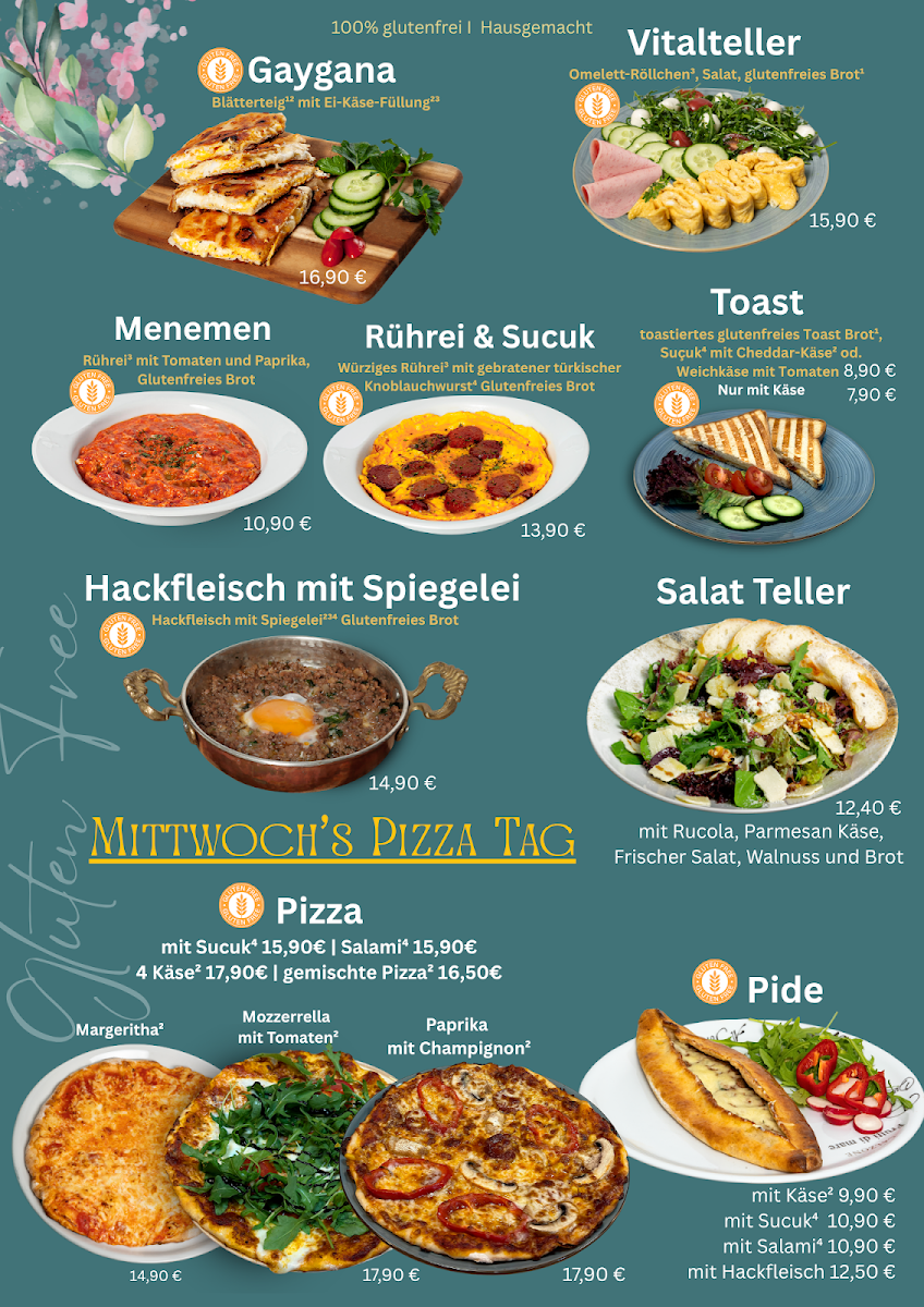 Glutenfree Cafe Photo Menu 2