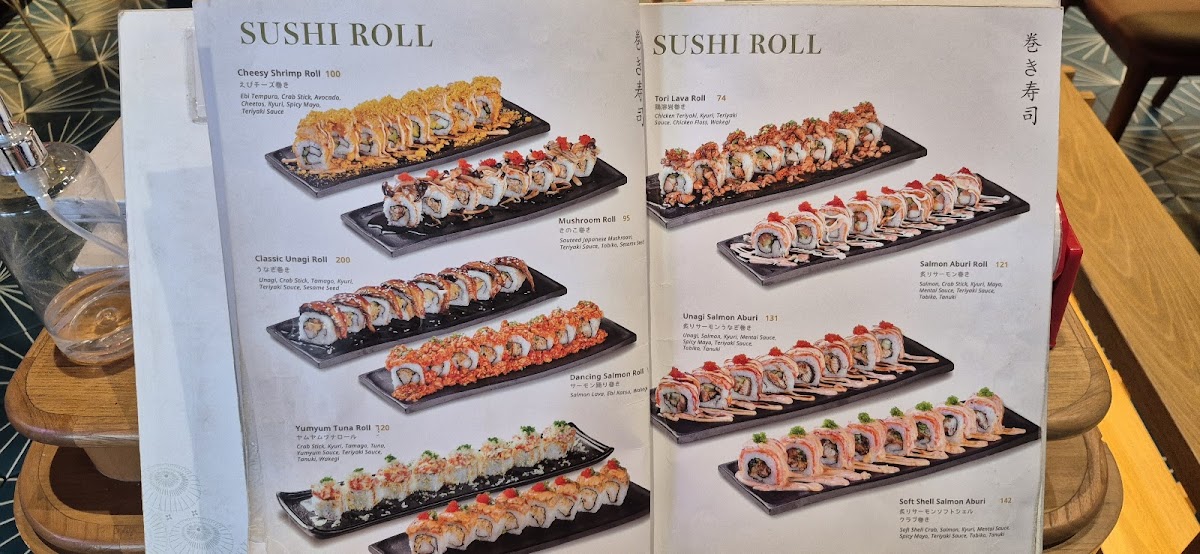 Gion The Sushi Bar - Living World Kota Wisata Photo Menu 7