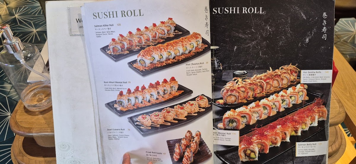 Gion The Sushi Bar - Living World Kota Wisata Photo Menu 8