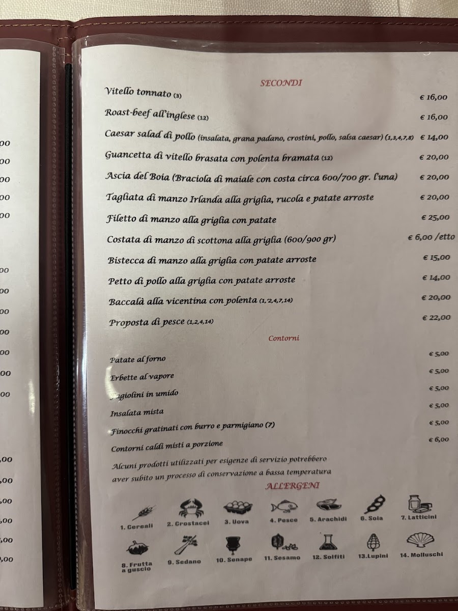 Antica Osteria alla Sorte Photo Menu 2