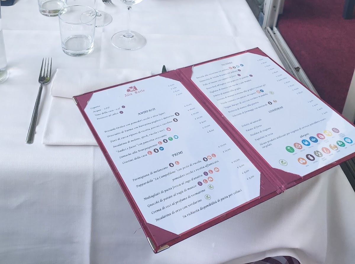 Antica Osteria alla Sorte Photo Menu 4