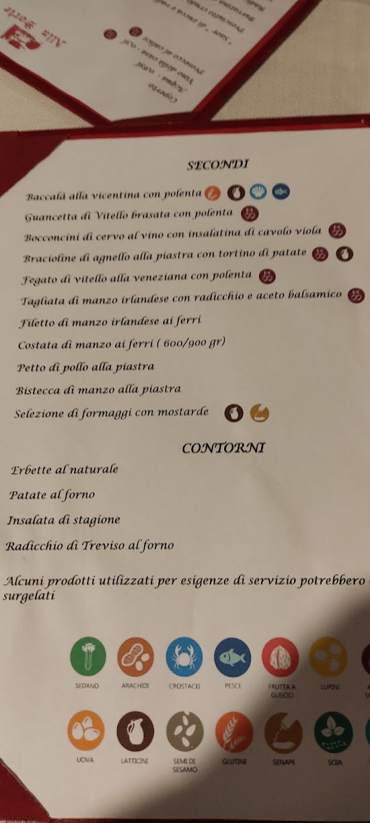 Antica Osteria alla Sorte Photo Menu 8