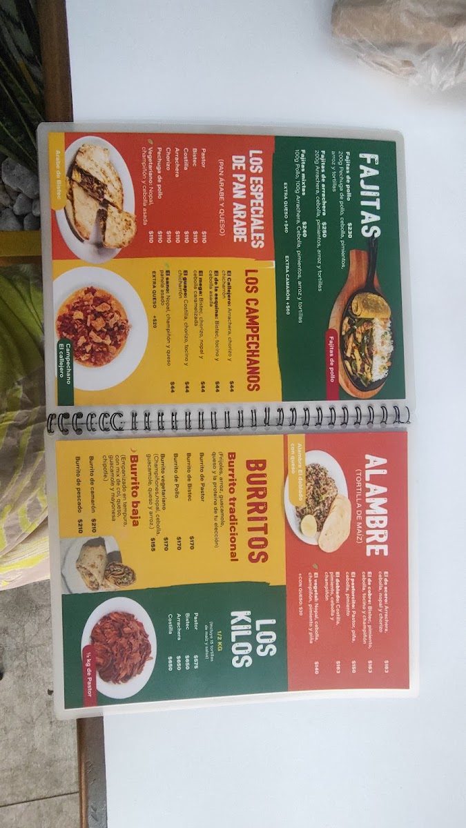 Los Chachalacos Photo Menu 6