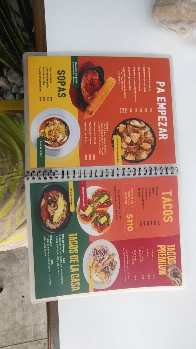 Los Chachalacos Photo Menu 8