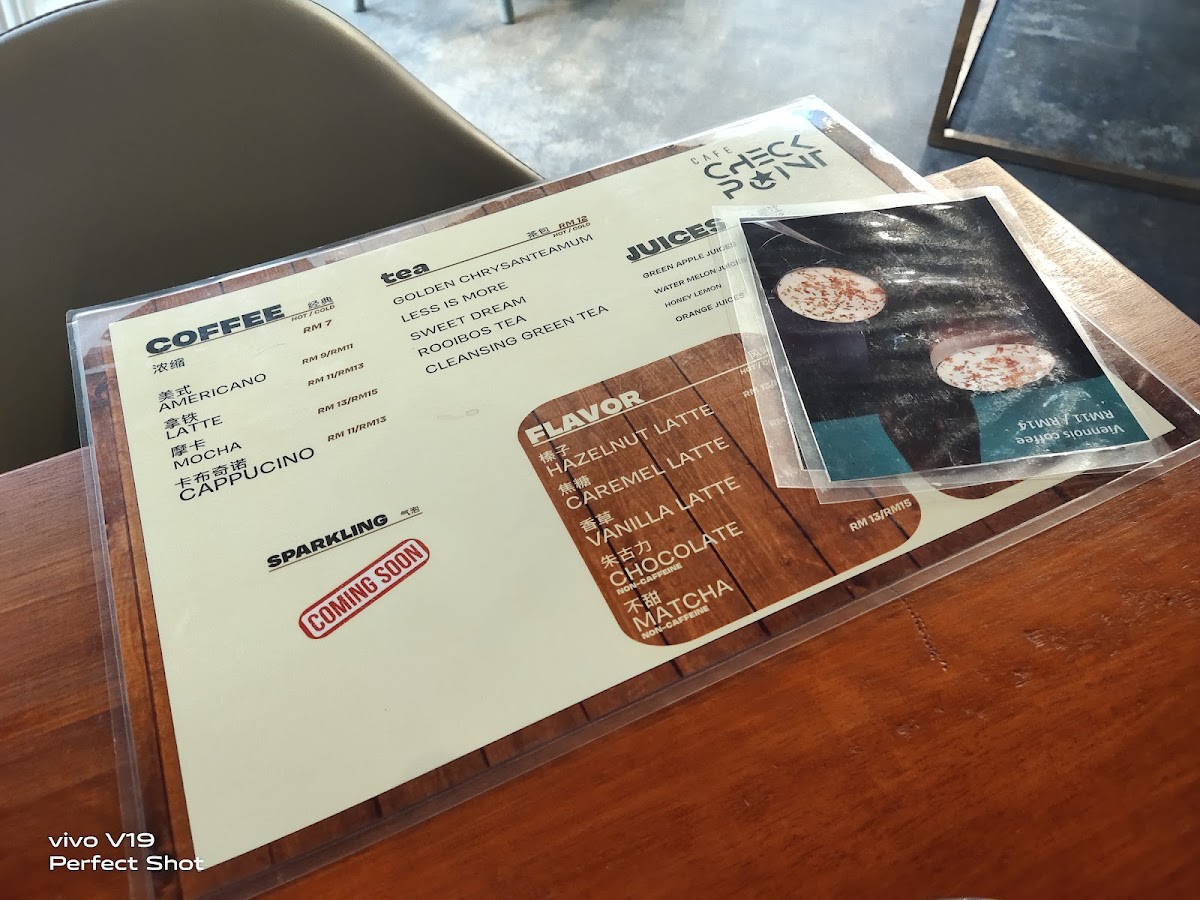 Check Point Setapak Cafe Photo Menu 2