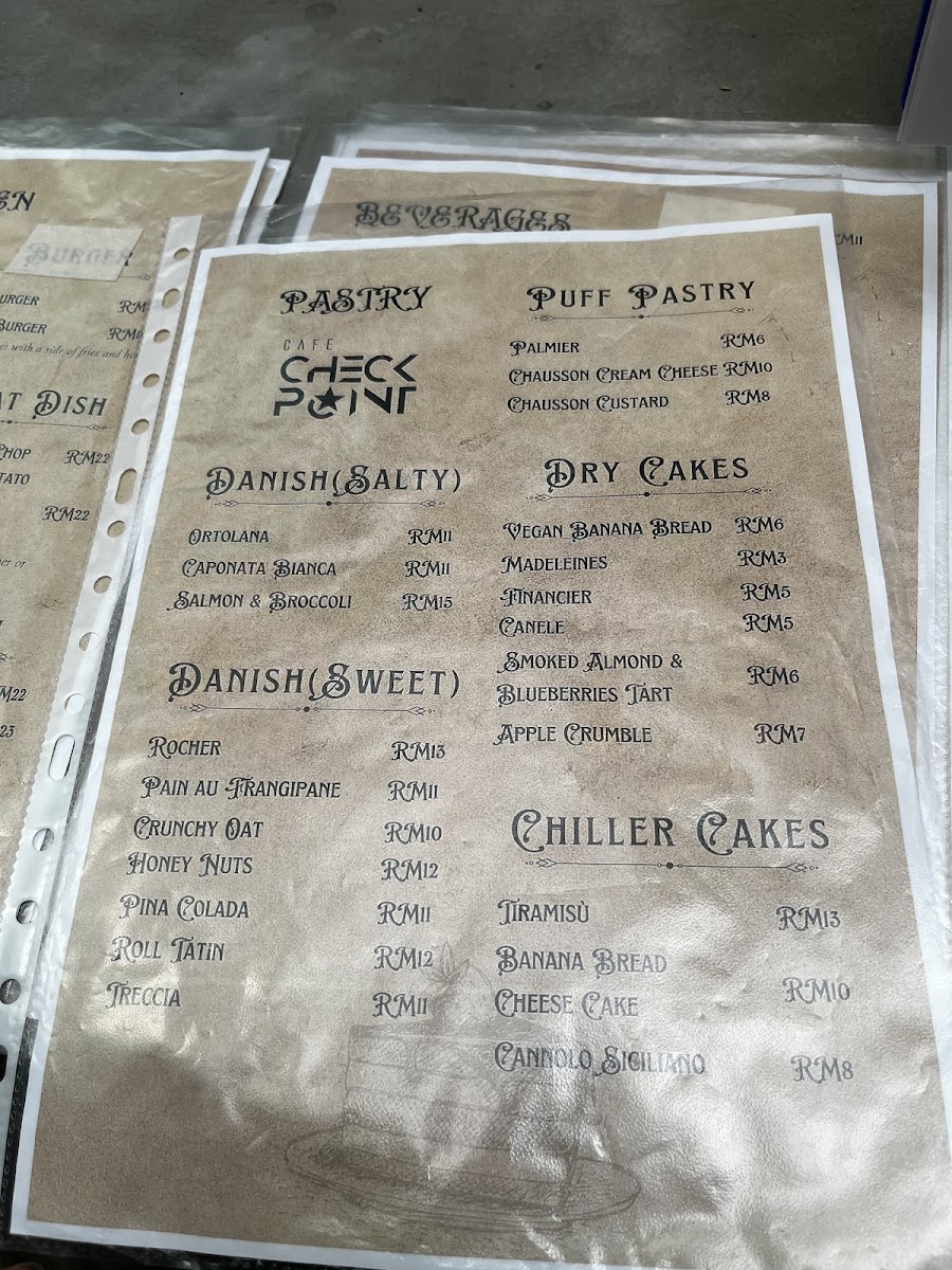Check Point Setapak Cafe Photo Menu 3