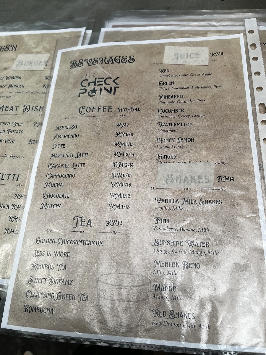 Check Point Setapak Cafe Photo Menu 5