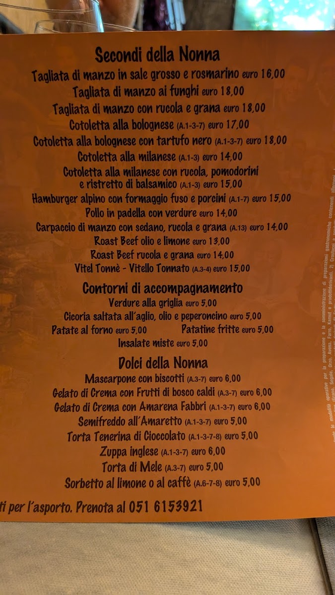 Trattoria Nonna Rosa Photo Menu 4