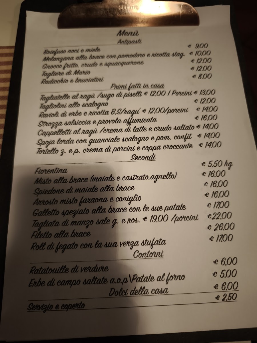 Trattoria Storica da Mario Photo Menu 2
