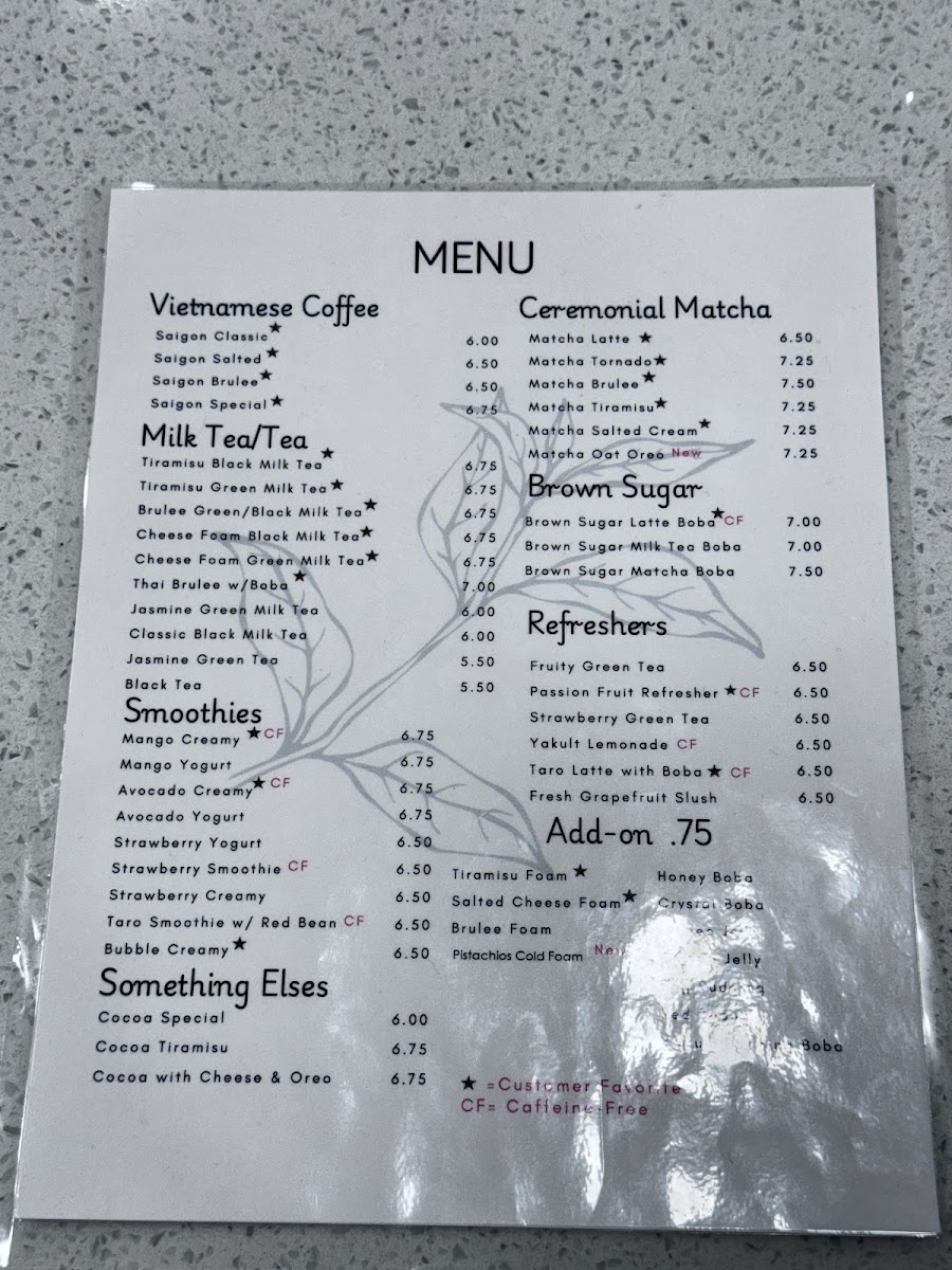 September Coffee House Photo Menu 4